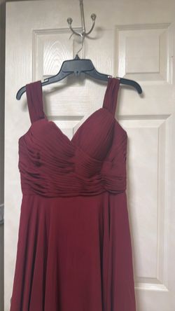 Burgundy dress size Large