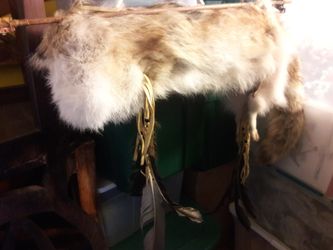 Indian real fox arrow carrie bag new