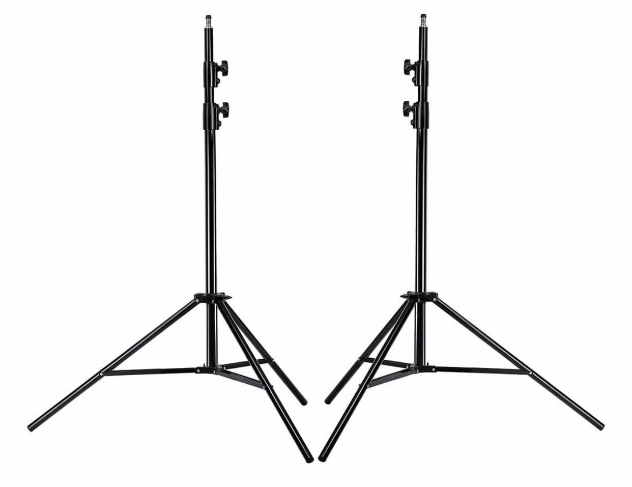 NEW! Pack of 2! NEEWER PRO 9ft/260cm Spring Loaded Heavy Duty Photography Photo Studio Light Stands