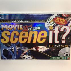 Scene It? Movie 2nd Edition Premier Trivia DVD Board Game BRAND NEW SEALED