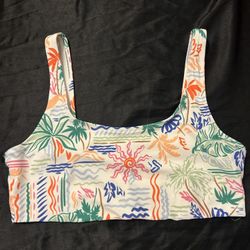 Tropical Swim Top