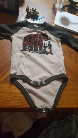 Carhartt baby onesie