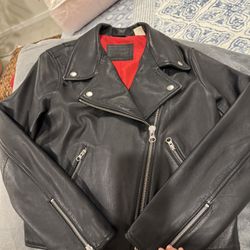 Women levi Leather Jacket