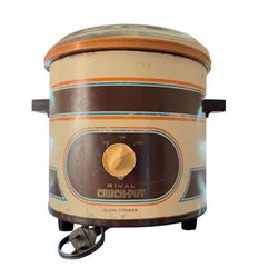 Vintage 1970’s Rival Crock Pot Slow Cooker 3100/2 3.5 Qt - Tested/Working
