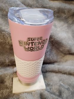 Princess Peach Collectors Vacuum Insulated Stainless Steel Tumbler