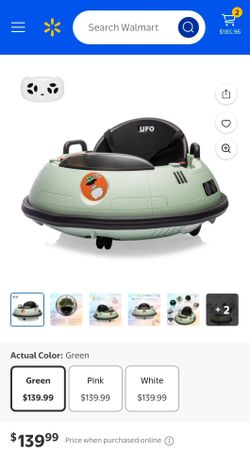 Kids UFO Ride on Bumper Car