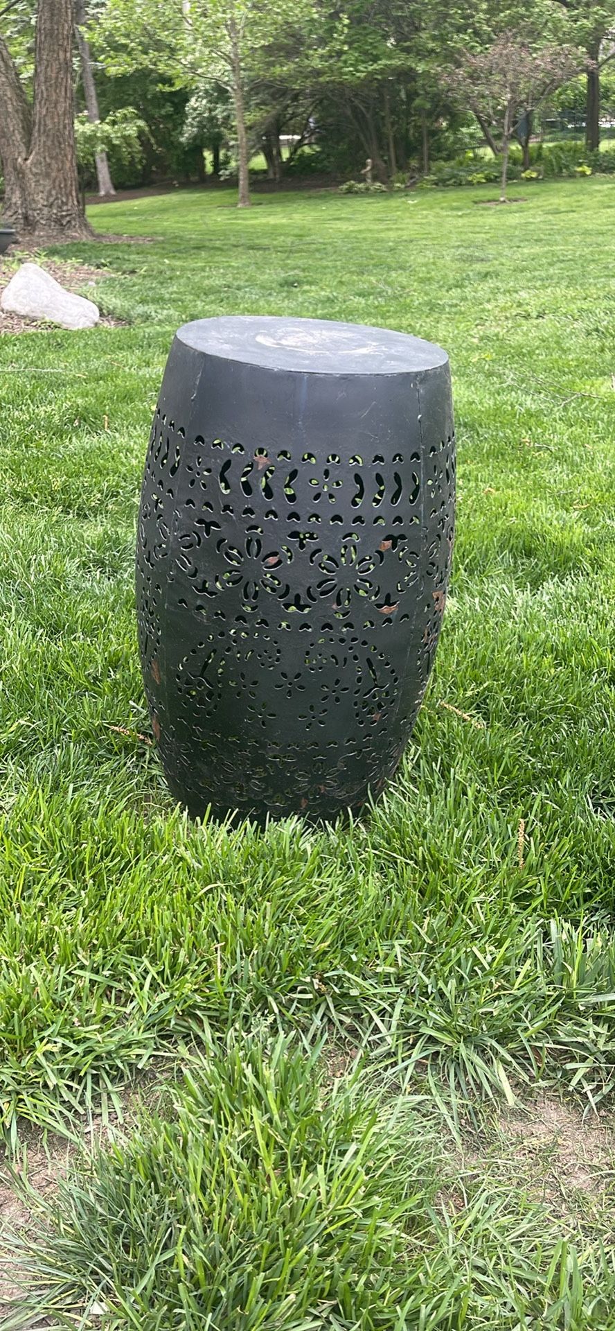 Garden Flower Planter Pot Stand Candle Lantern