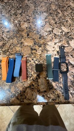 Gold 45mm Series 7 Apply Watch with Bands