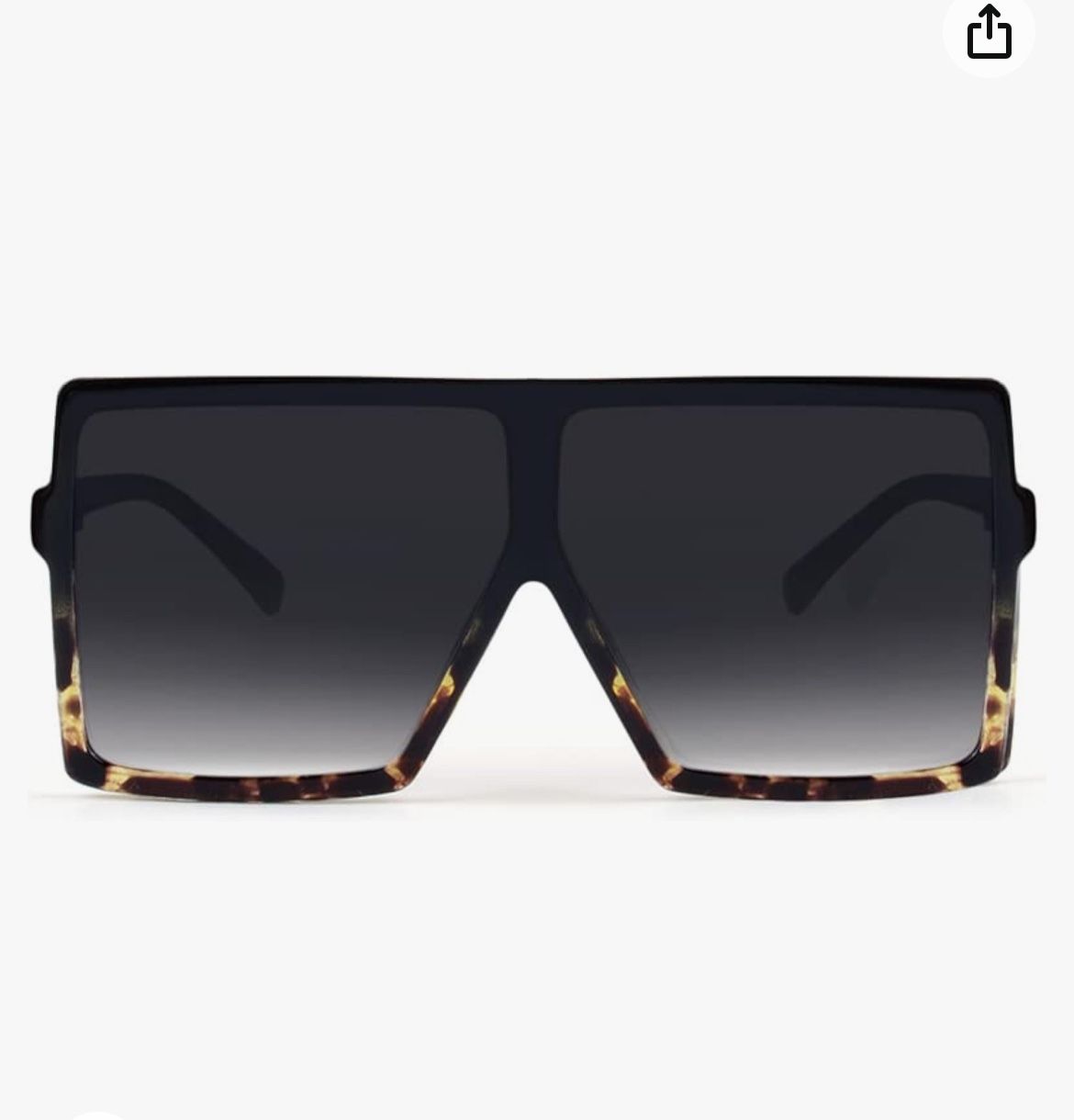Ultralight Square Oversized Sunglasses