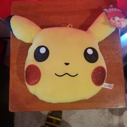Pokemon Pikachu Face Plush