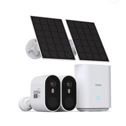 Solar-Powered Wireless Security Cameras