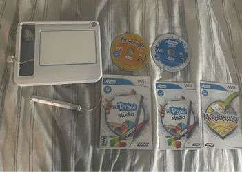 Udraw Studio with Game Tablet (Nintendo Wii) - game cib - untested