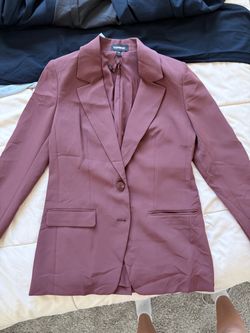 Express Blazer Jacket Dusty Rose