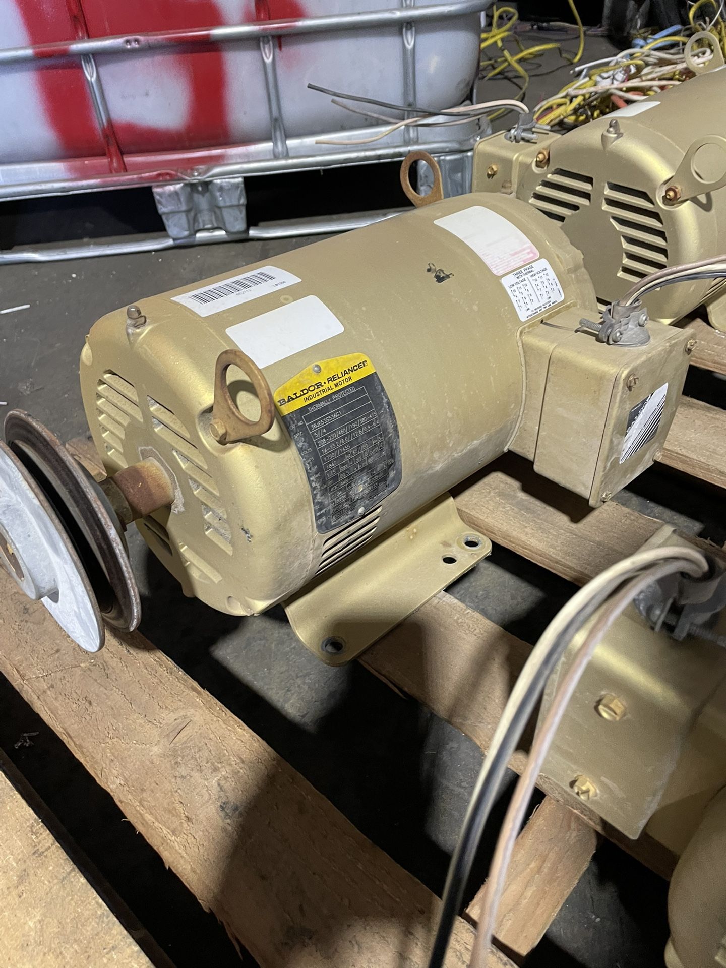 5 Hp Baldor Motors 208v 3 Phase 