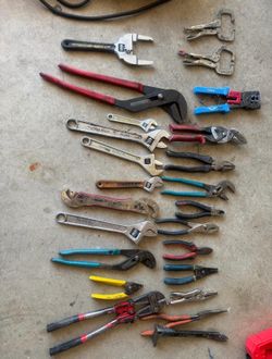 A bunch of tools