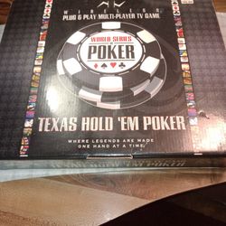 World Series Of Poker Multi Player Wireless Plug And Play Set