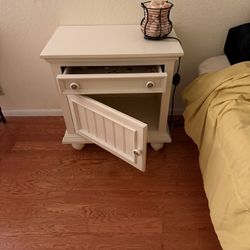 Side Table (part of Set With Dresser)
