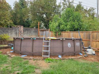 Pool & sand filter