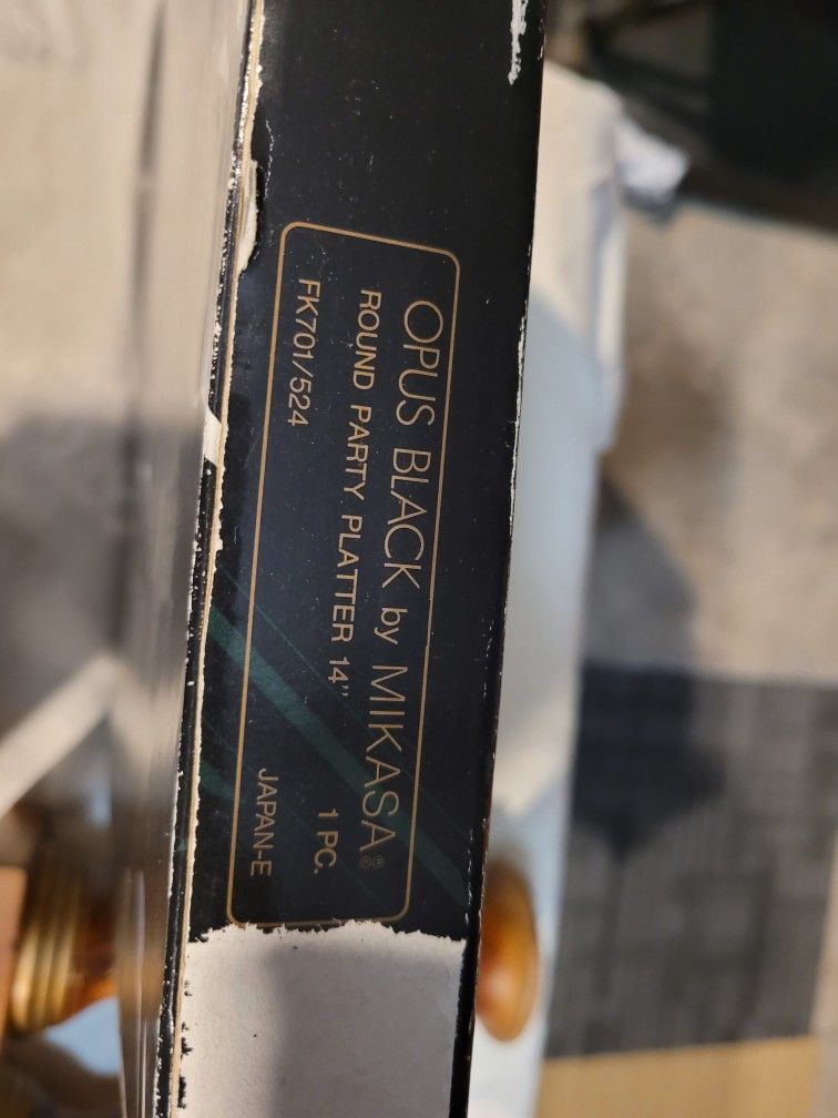 Mikasa Galleria Black Opus FK701/524 Platter