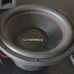 Massive Audio Subwoofers
