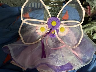 Butterfly Wings &Tutu(regular Price $25) Selling For $15