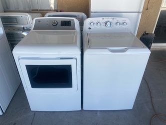 Gas dryer brand GE and washer GE 60 days of warranty free delivery and installation
