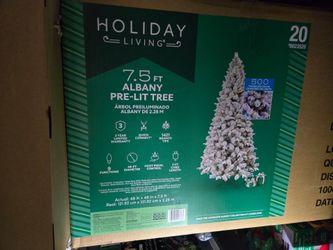 Brand New 7.5 ft Albany Pine Pre-Lit LED Color-Changing Lights Christmas Tree. "CHECK OUT MY PAGE FOR MORE DEALS "