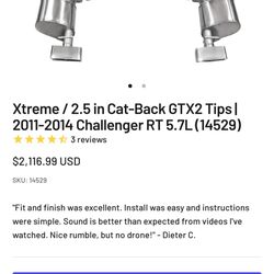 CORSA CAT BACK EXHAUST