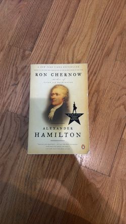 Alexander Hamilton paperback used condition book. 50% off!