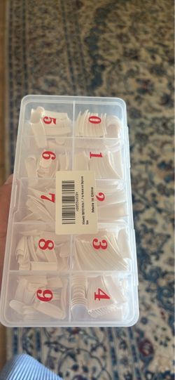 500 PCS White False Nail Tips white