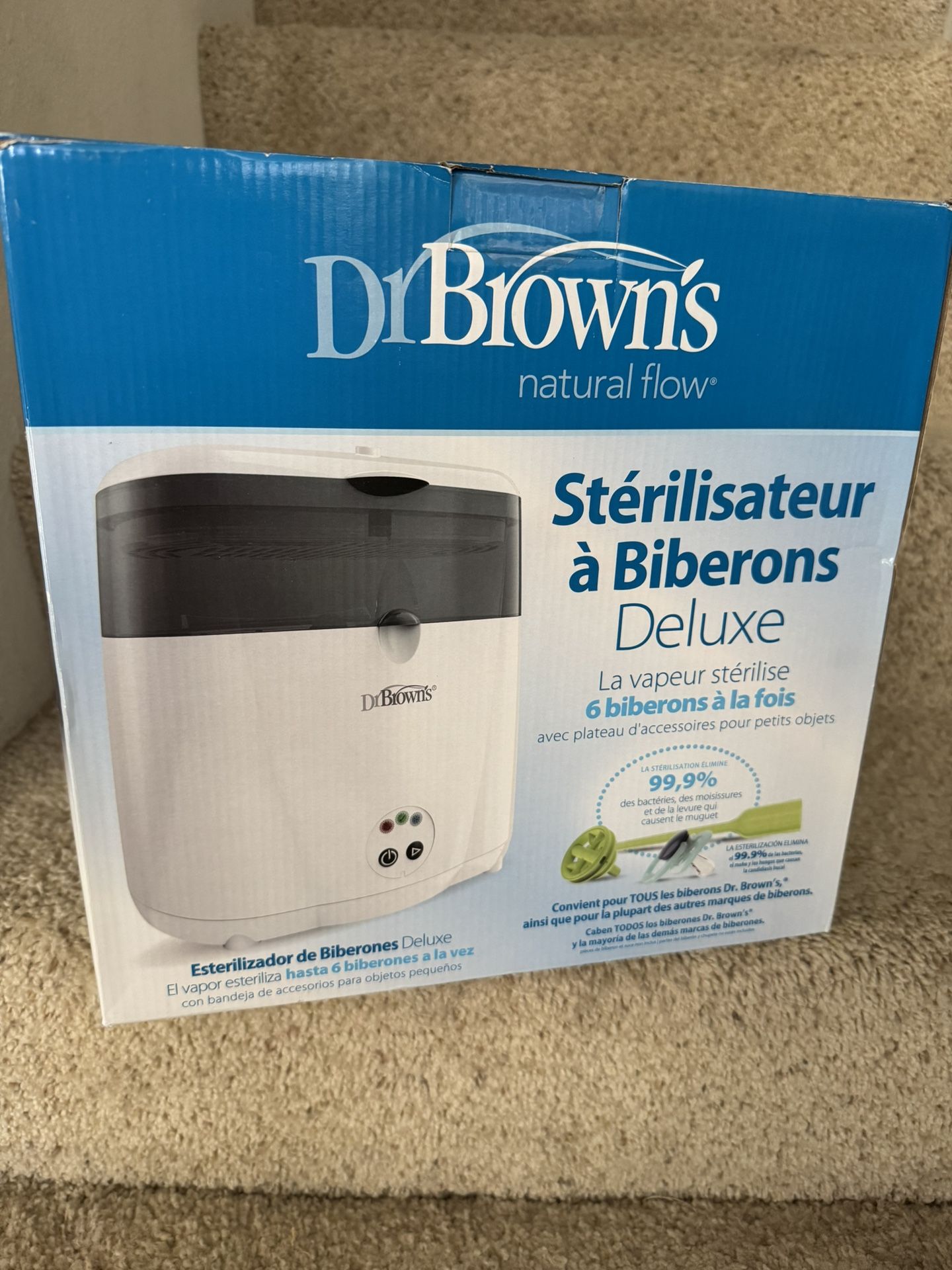Dr Brown Deluxe Bottle Sterilizer (New)