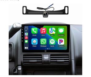 AINAVI Car Radio Stereo for Honda CRV 2002-2006, Wireless CarPlay Android Auto 9 Inch Linux Touch Screen Navigation Head Unit Bluetooth FM/AM (Honda C