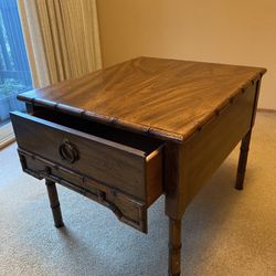 Wooden End Table