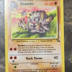 Pokemon Fossil Set Graveler