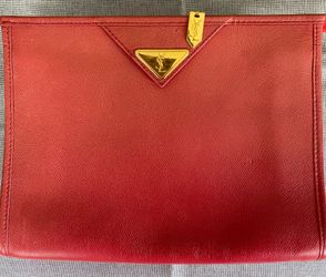 Vintage Authentic YSL Clutch Pouch