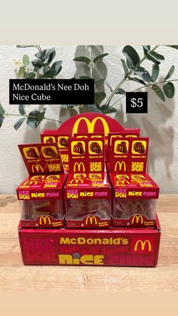 McDonald’s Nee Doh nice cube
