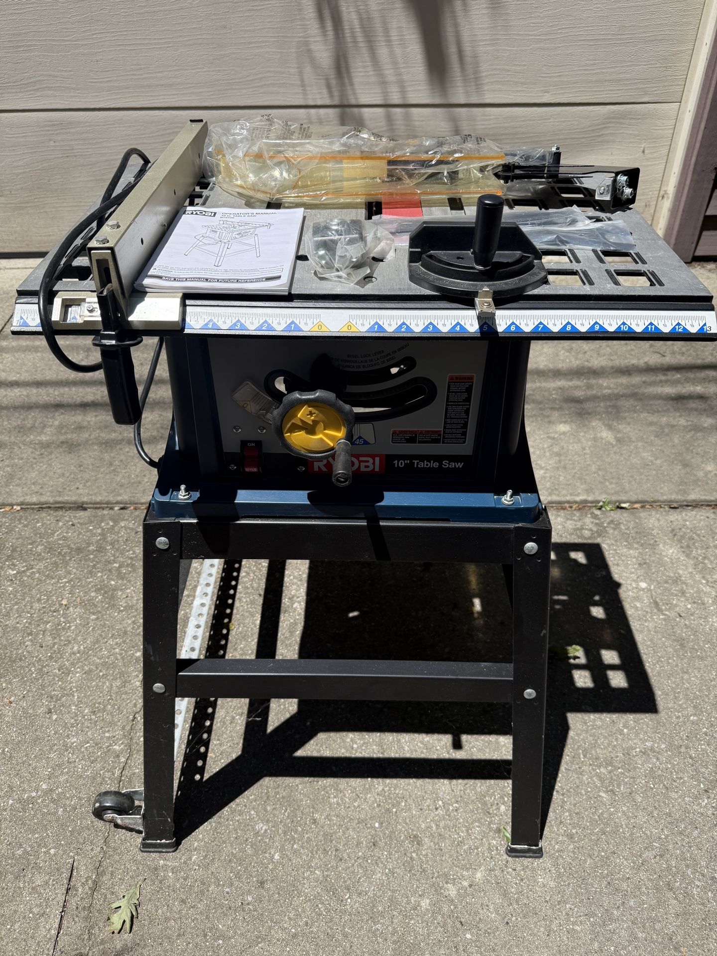 Ryobi 10” Table Saw