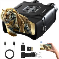 4K UHD Night Vision Goggles Rechargeable Night Vision Binoculars