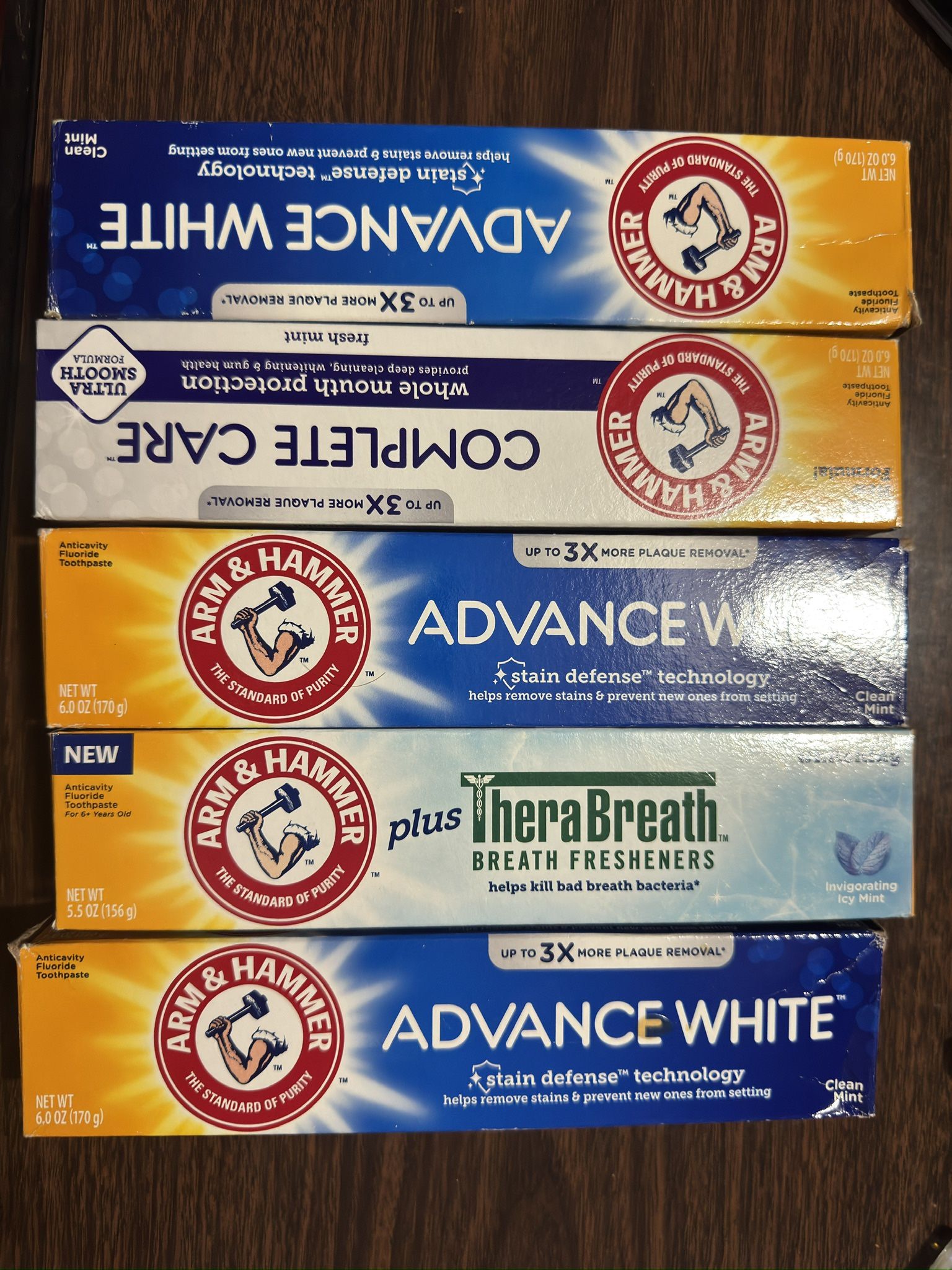 toothpaste $1 each gonna expired Oct 2026