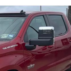  Manual Extendable Towing Mirrors Chevrolet 2019-2025