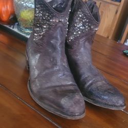 Cowgil lleather  Bootie Boots Womens Size 8