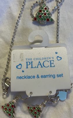 Christmas Earring Necklace Set
