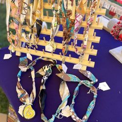 Xmas Gifts ...New Handmade Messenger And Woven Bags, Handmade Silk Necklaces with Charms , Beautiful South Western Shiny Beaded Bracelets