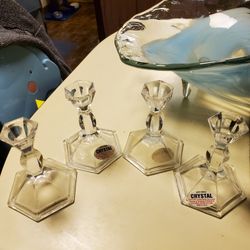 Crystal Candlesticks
