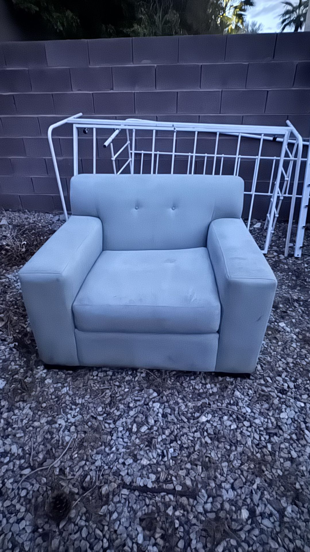 Super Soft Mini Grey Couch