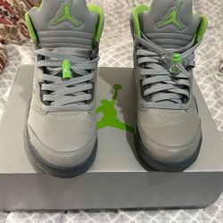 Jordan 5 Green Bean