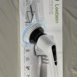 🧽 Leebein Electric Spin Scrubber – Cordless Cleaning Brush (8 Heads)
