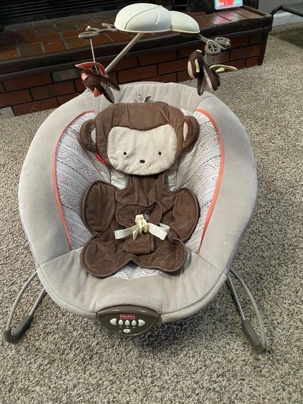 Fisher Price Deluxe Monkey Bouncer