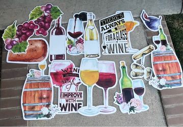Wine party decor