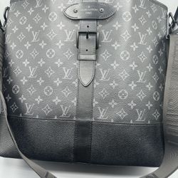 Saumur Tote Monogram Eclipse Canvas